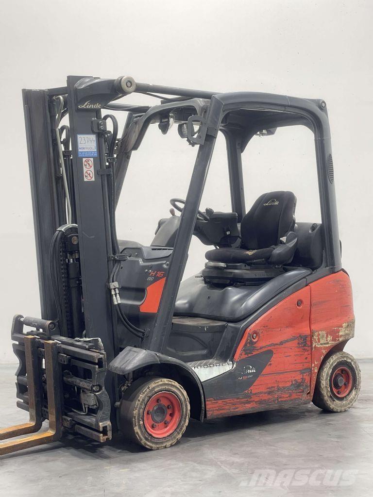 Linde H16T-01-391 天然气叉车