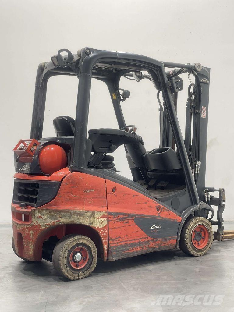 Linde H16T-01-391 天然气叉车