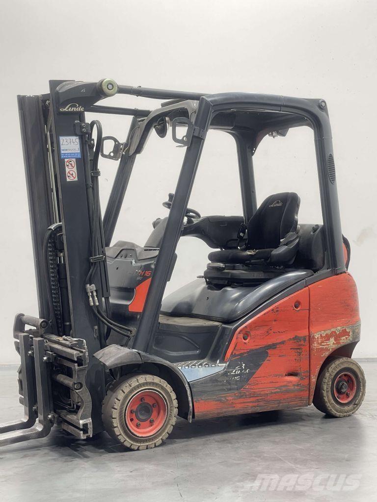 Linde H16T-01-391 天然气叉车