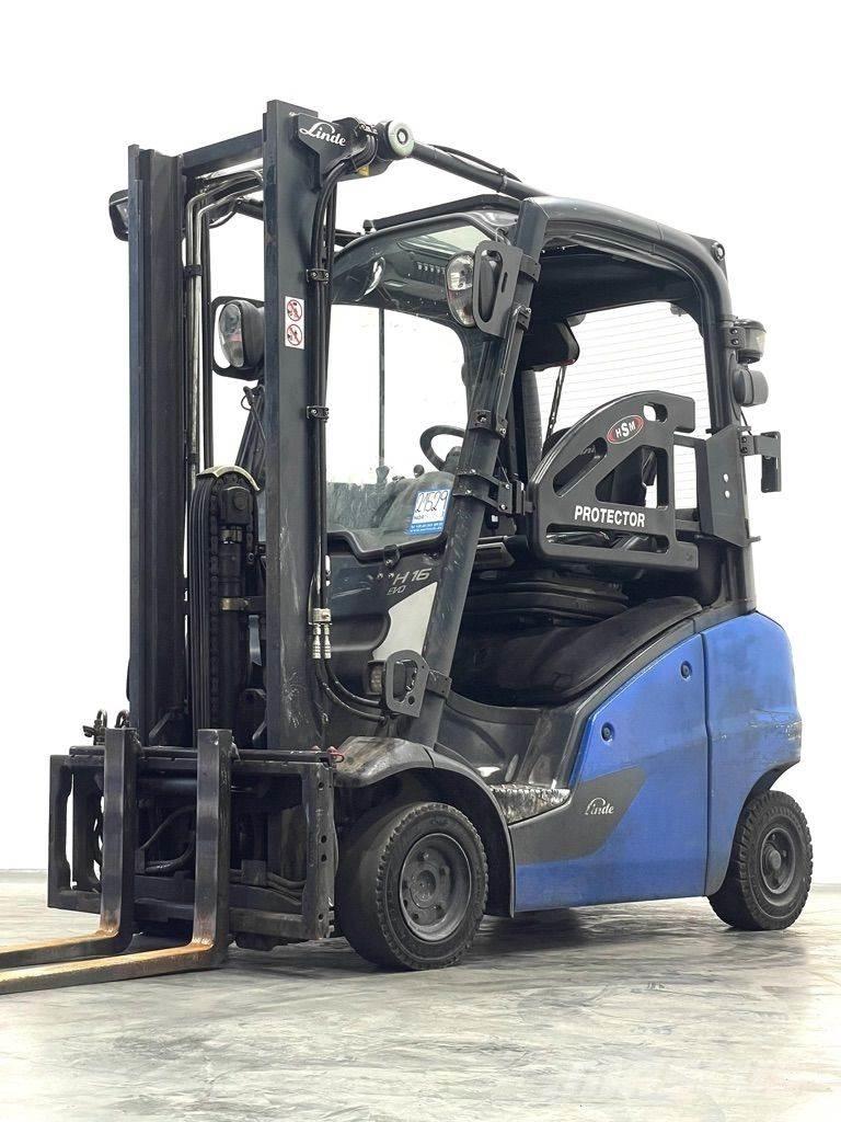 Linde H16T-391-EVO 天然气叉车