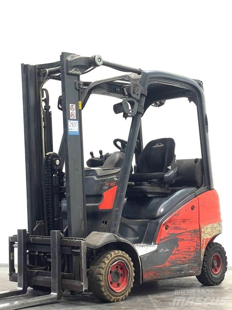 Linde H16T-391-EVO 天然气叉车
