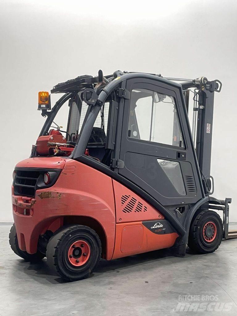 Linde H20D-02/600-392 天然气叉车