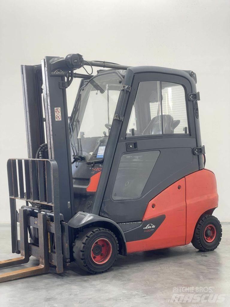 Linde H20T-01-391 天然气叉车