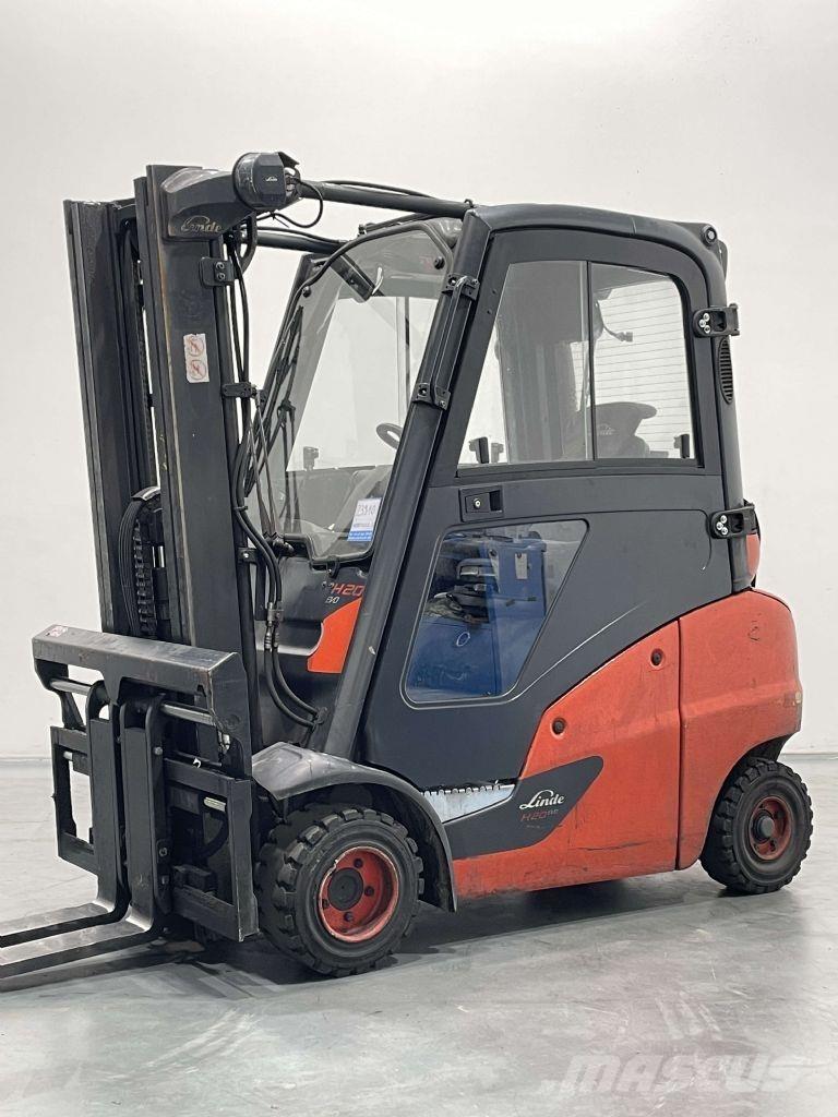 Linde H20T/600-01-391 天然气叉车
