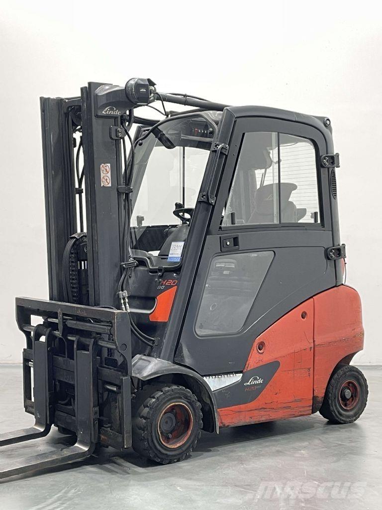 Linde H20T/600-01-391 天然气叉车