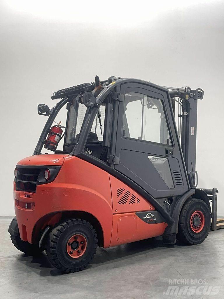 Linde H25D-02/600-393 柴油叉车