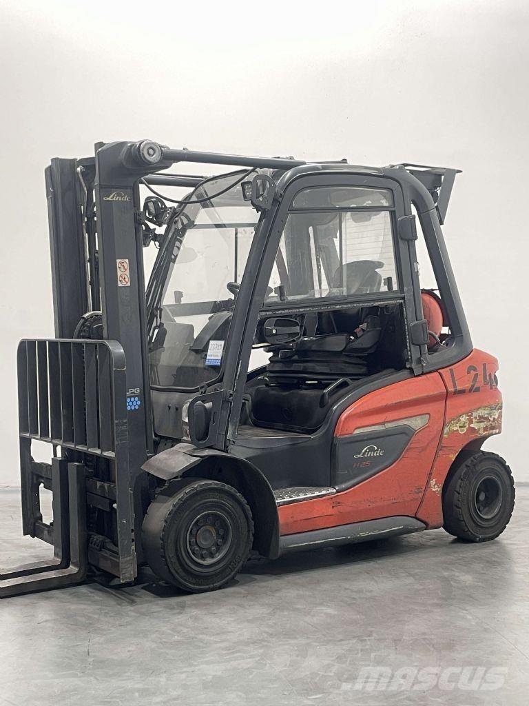 Linde H25T-01-1202 天然气叉车