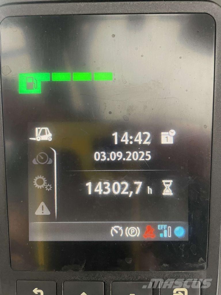 Linde H25T-01-1202 天然气叉车