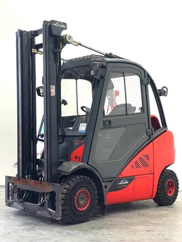Linde H25T-392-EVO 天然气叉车
