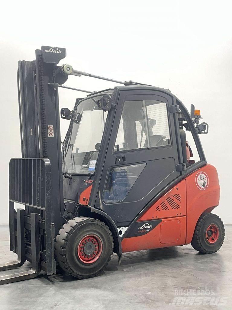 Linde H30T-02-393 天然气叉车