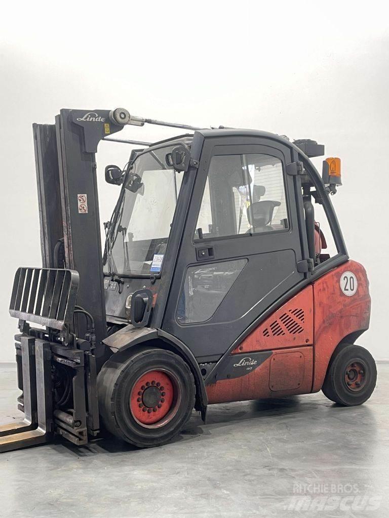 Linde H30T-02-393 天然气叉车