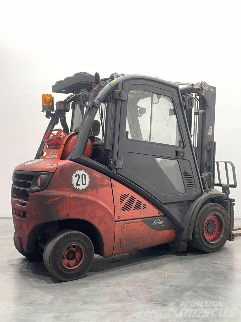 Linde H30T-02-393 天然气叉车