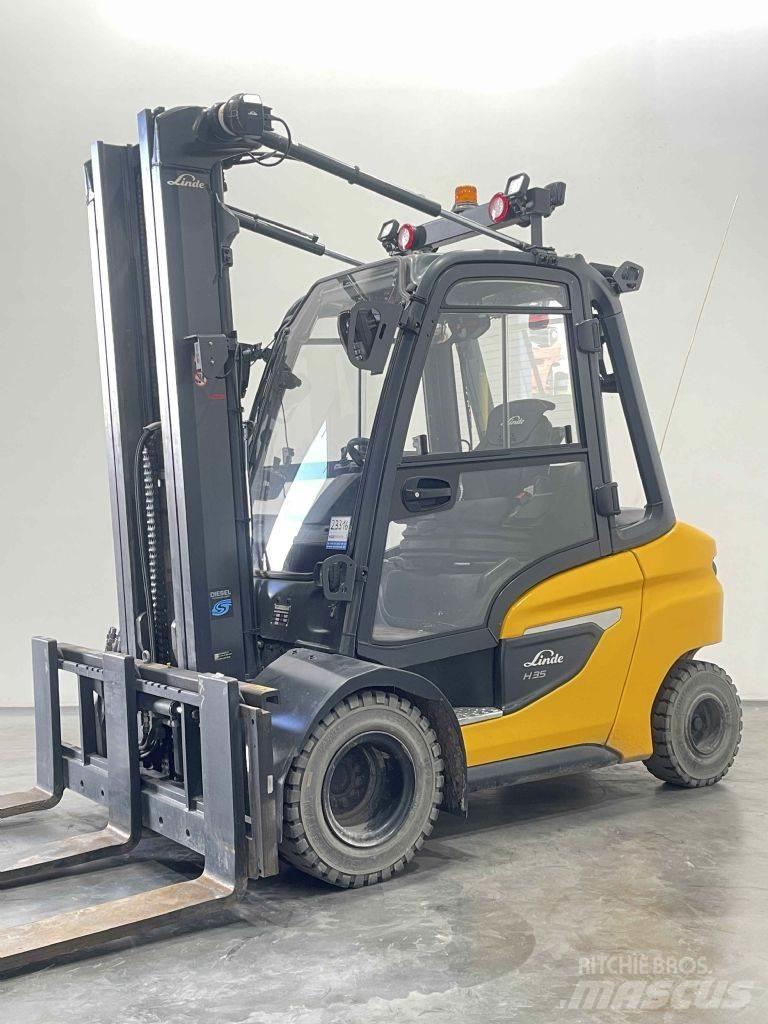 Linde H35D-01-1202 柴油叉车