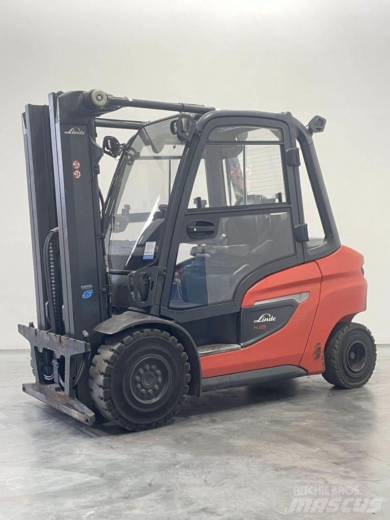 Linde H35D-01-1202 柴油叉车