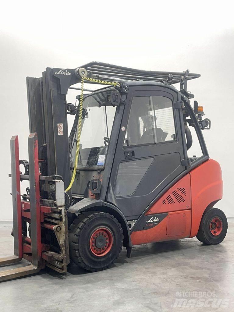 Linde H35D-02-393 柴油叉车
