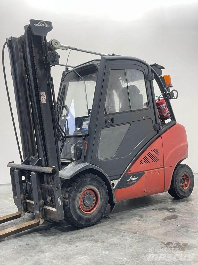 Linde H35T-02-393 天然气叉车