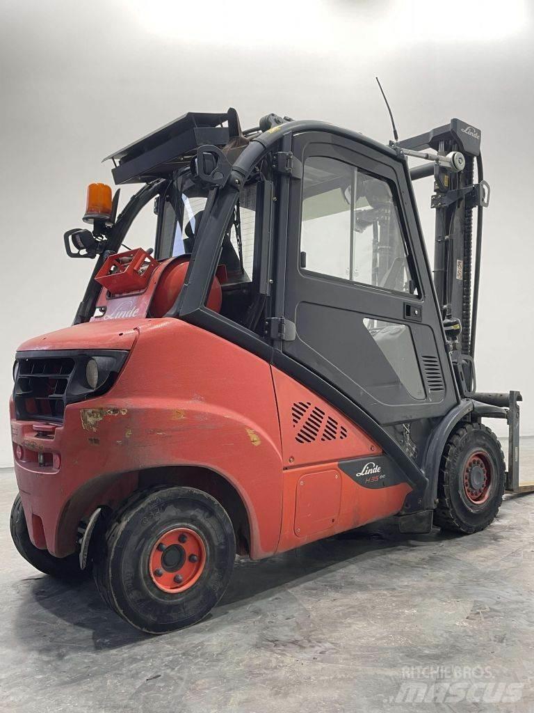 Linde H35T-02-393 天然气叉车