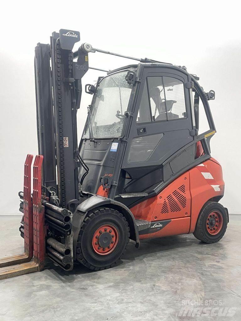 Linde H45T-02-394 天然气叉车