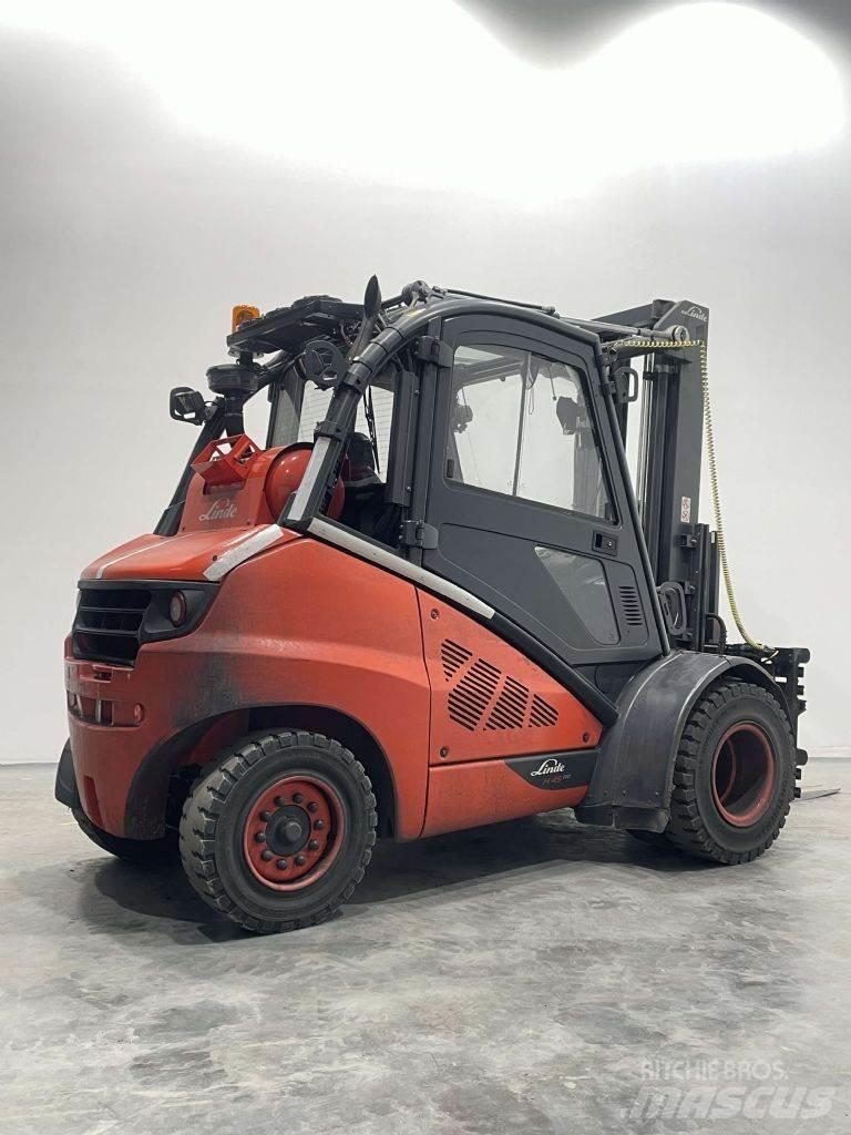 Linde H45T-02-394 天然气叉车