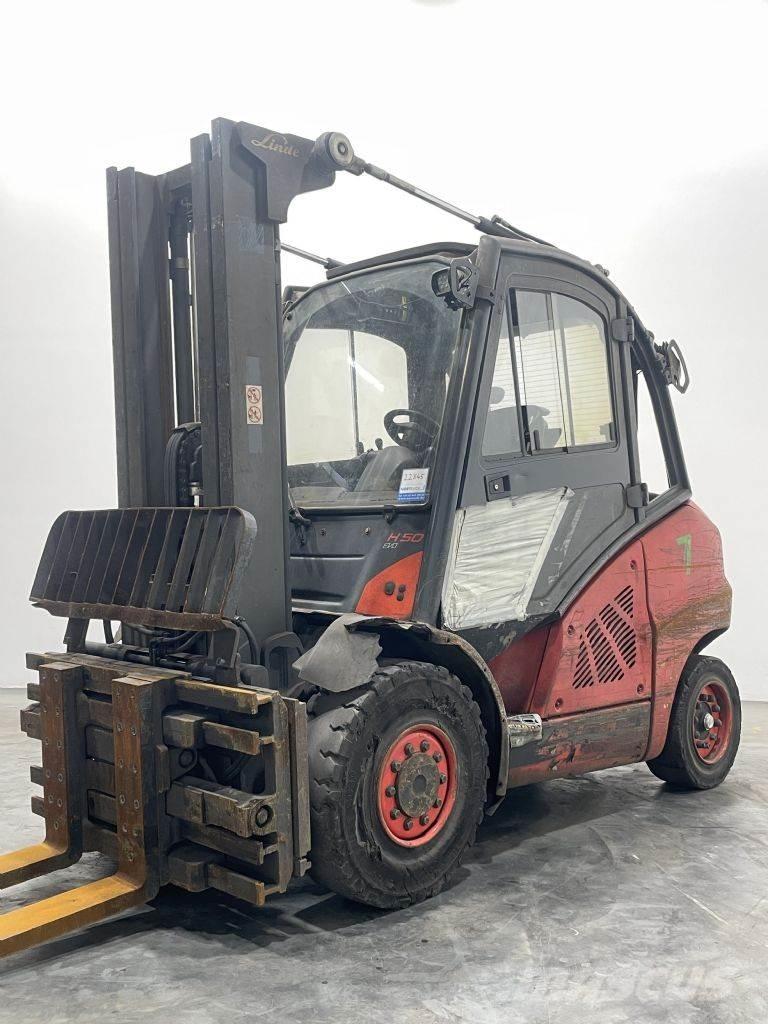 Linde H50D-02-394 柴油叉车