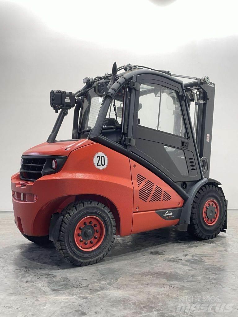 Linde H50D-02-394/600 柴油叉车