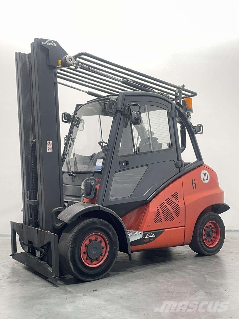 Linde H50D-02/600-394 柴油叉车