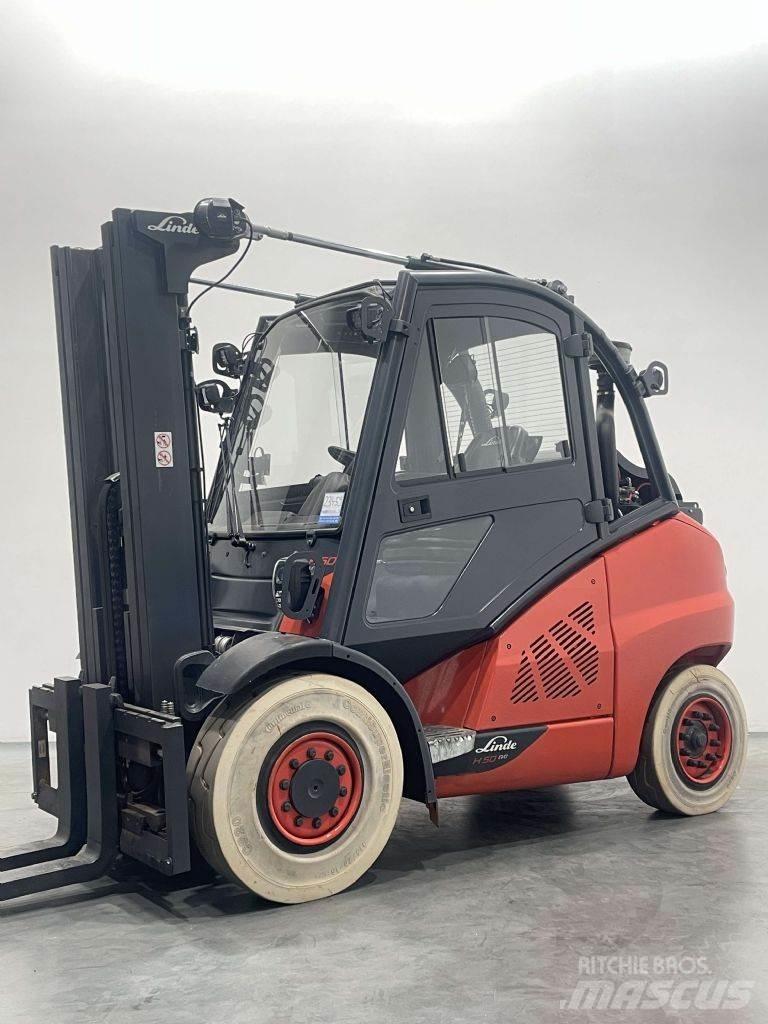 Linde H50T-02-394 天然气叉车