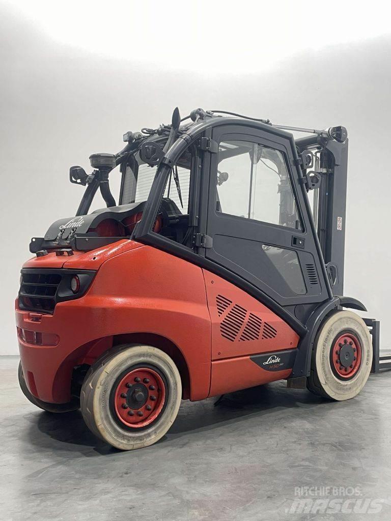 Linde H50T-02-394 天然气叉车