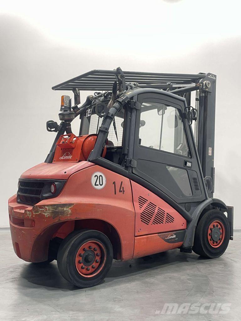 Linde H50T-02/600-394 天然气叉车