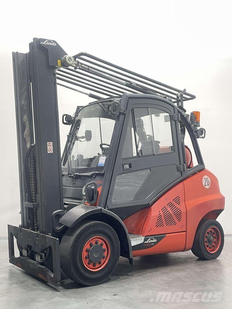 Linde H50T-02/600-394 天然气叉车
