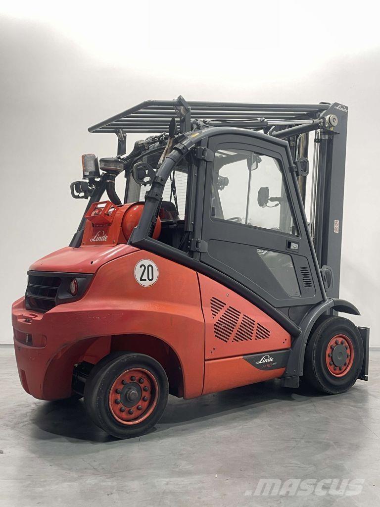 Linde H50T-02/600-394 天然气叉车