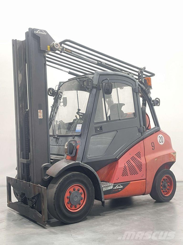 Linde H50T-02/600-394 天然气叉车