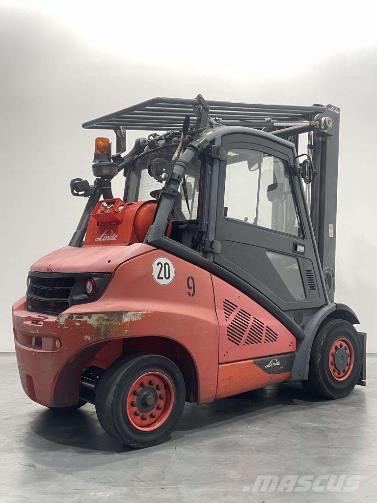 Linde H50T-02/600-394 天然气叉车