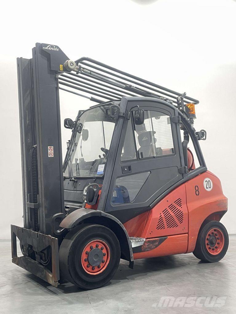 Linde H50T-02/600-394 天然气叉车