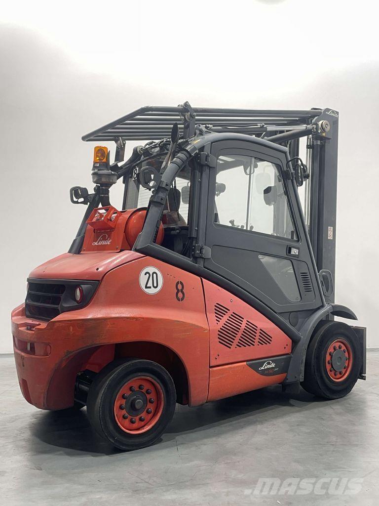 Linde H50T-02/600-394 天然气叉车