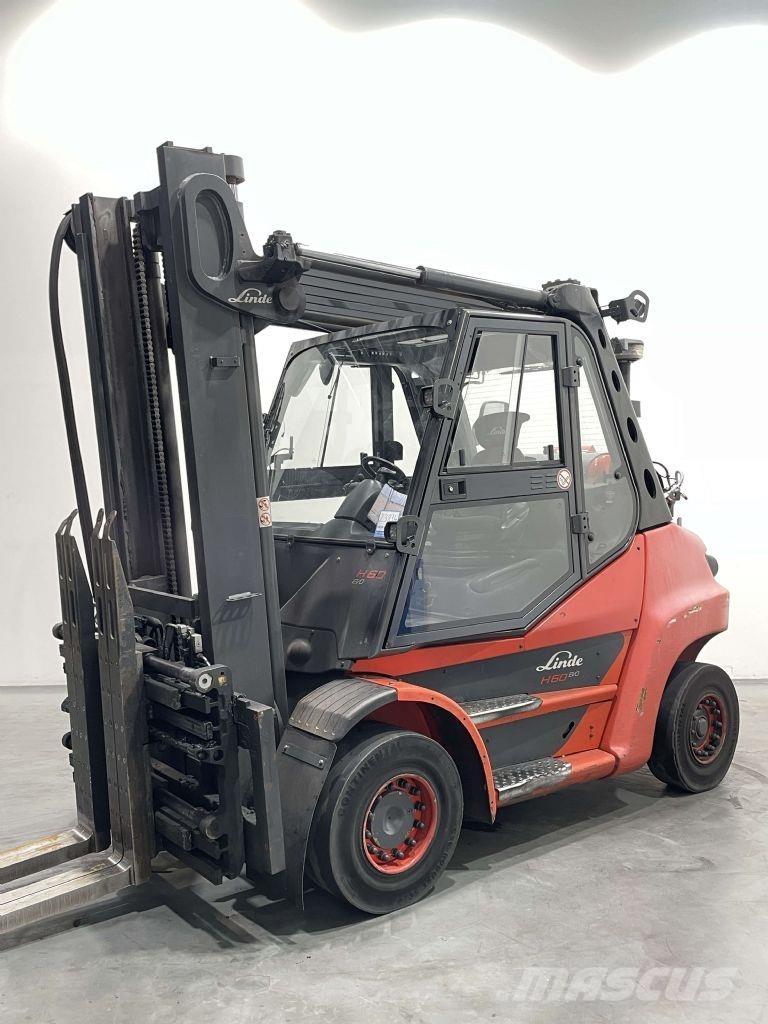 Linde H60T-03-396 天然气叉车