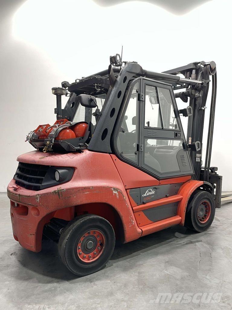 Linde H60T-03-396 天然气叉车