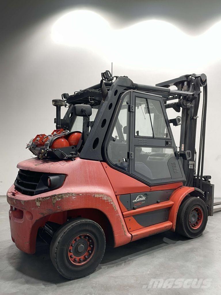 Linde H60T-03-396 天然气叉车