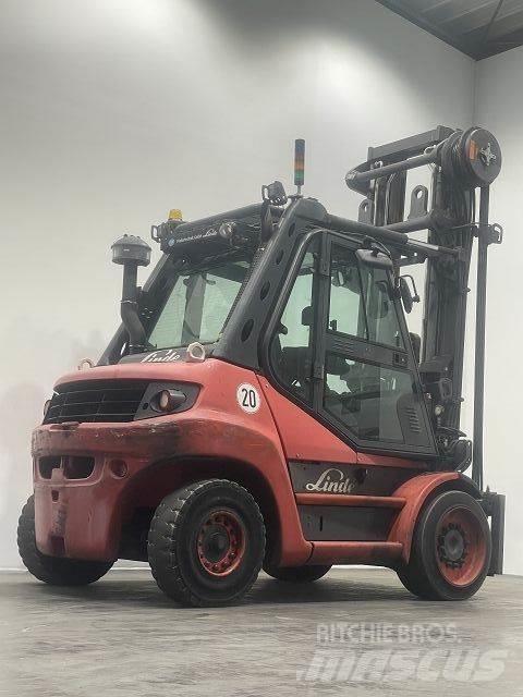 Linde H80D-02-396 柴油叉车