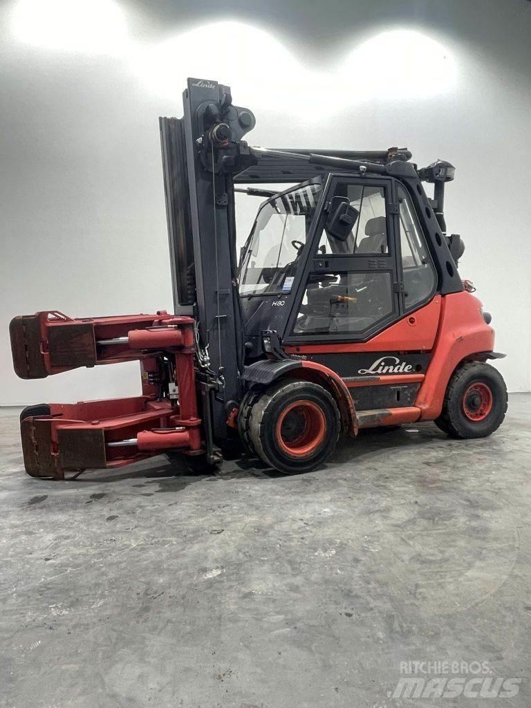 Linde H80D-02-396 柴油叉车