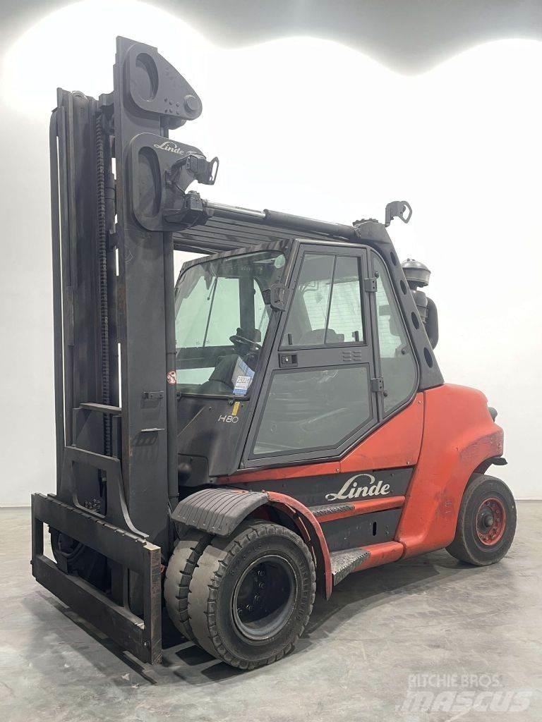 Linde H80D-02/900-396 柴油叉车