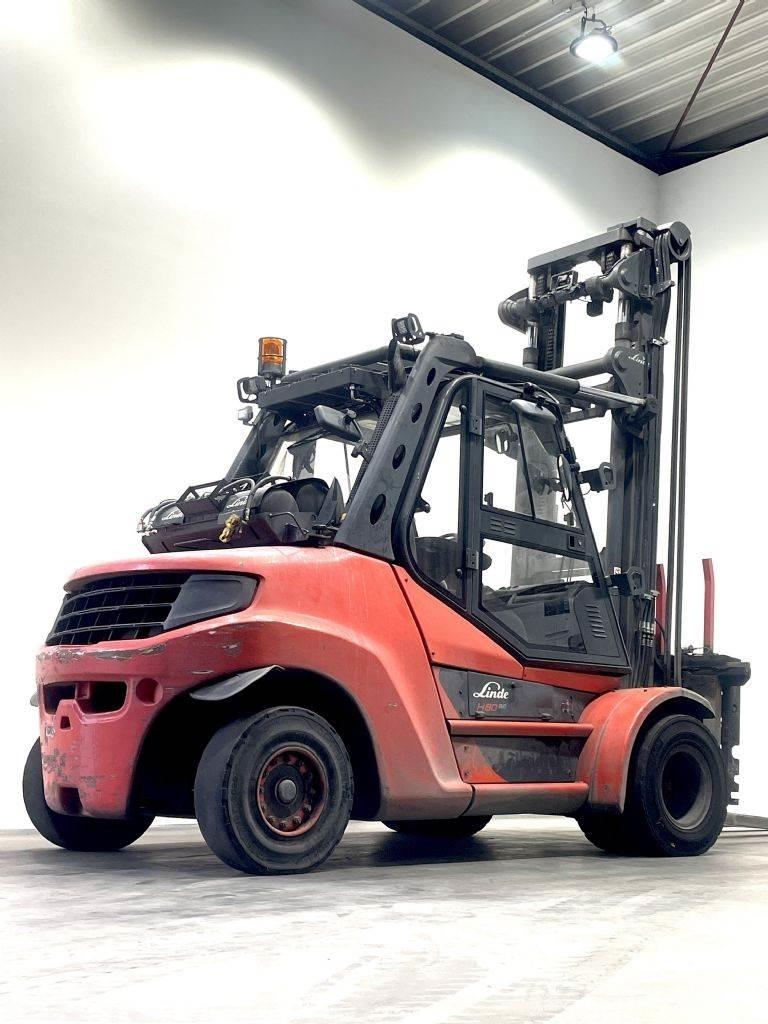 Linde H80T-03/900 天然气叉车