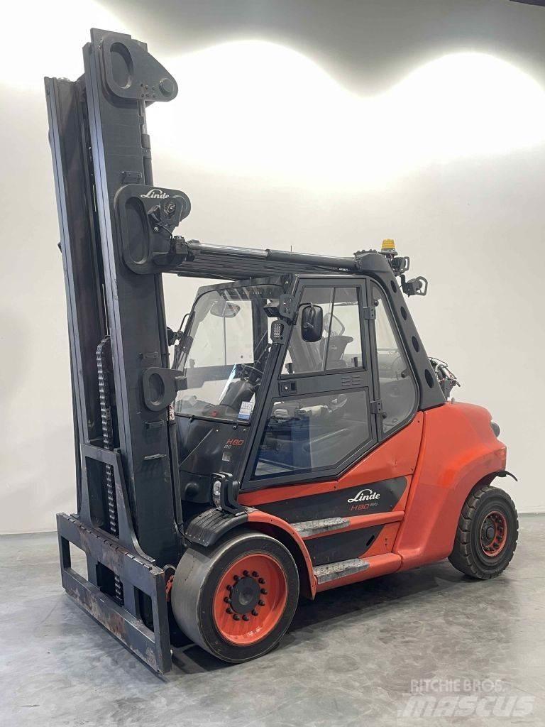 Linde H80T-03/900-396 天然气叉车