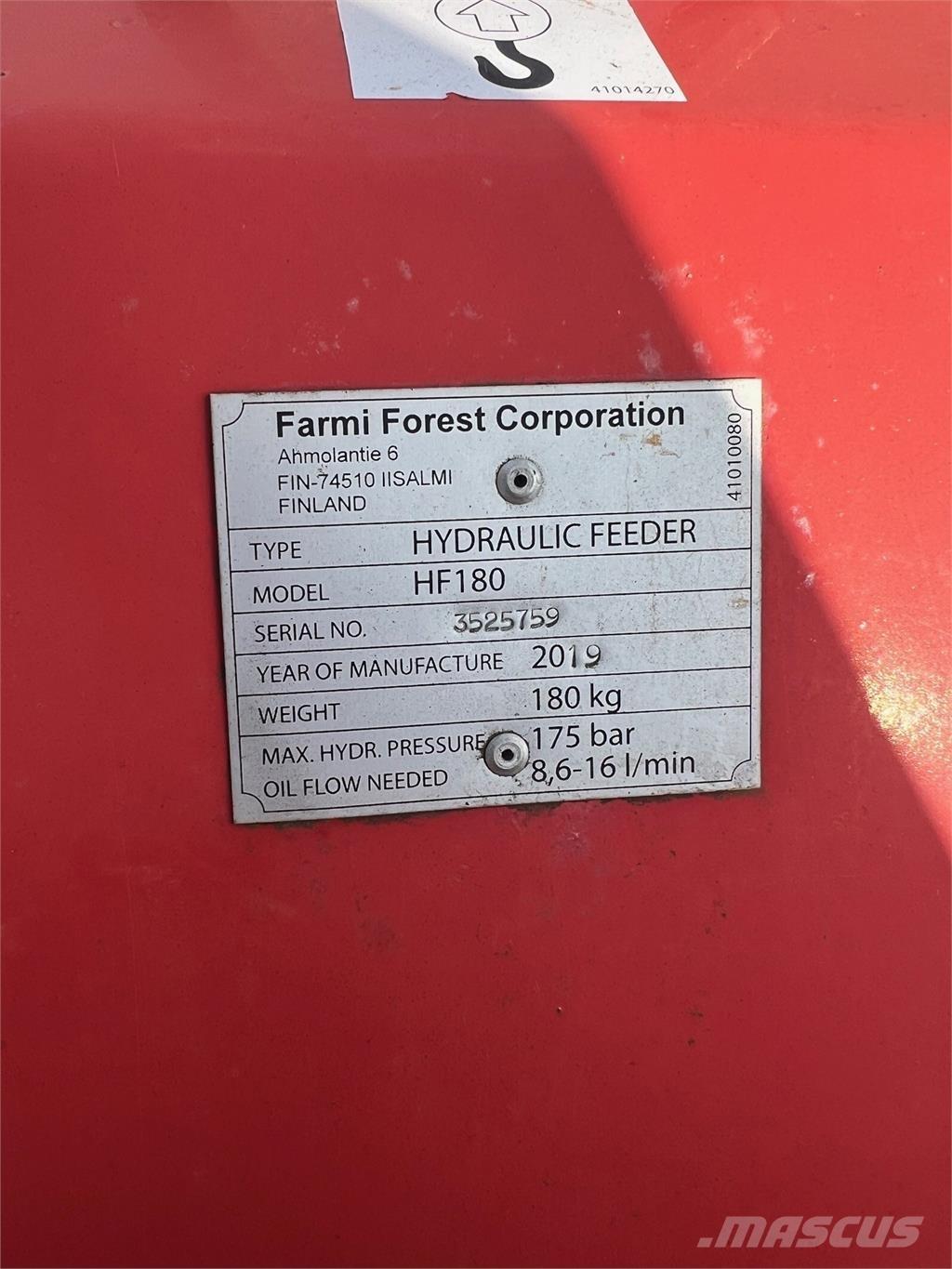 Farmi CH182 FLISHUGG 木材切割机