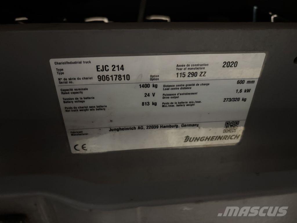 Jungheinrich EJC 214 手推堆垛车