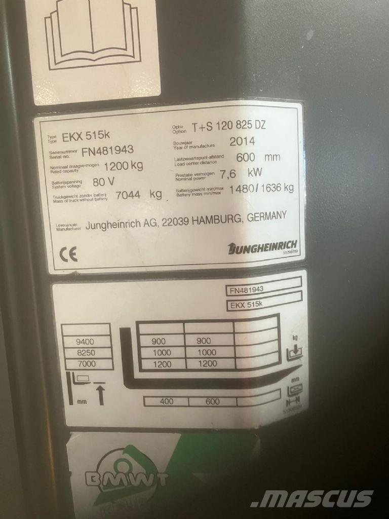 Jungheinrich EKX 515k 高举式装载机