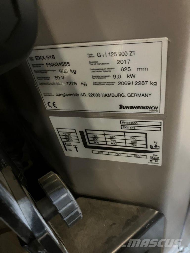 Jungheinrich EKX 516 高举式装载机