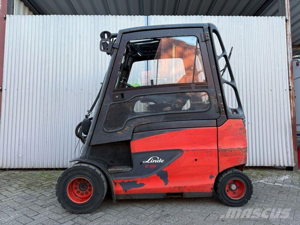 Linde E35HL-01 电动叉车
