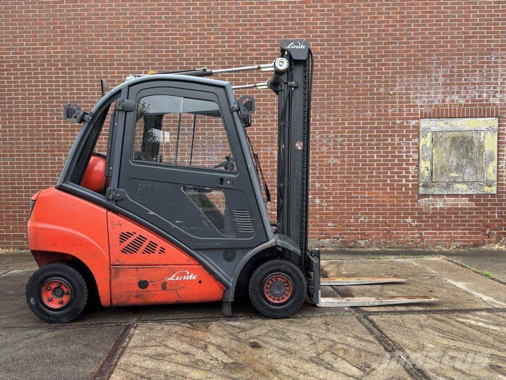 Linde H25T-01 天然气叉车