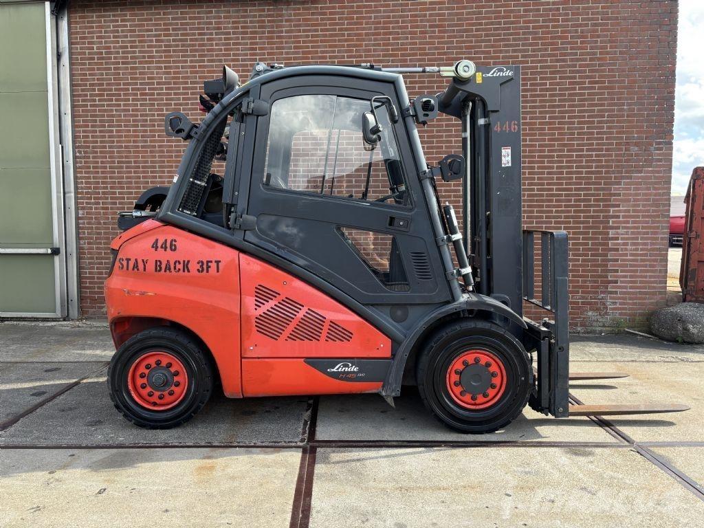 Linde H45T 天然气叉车